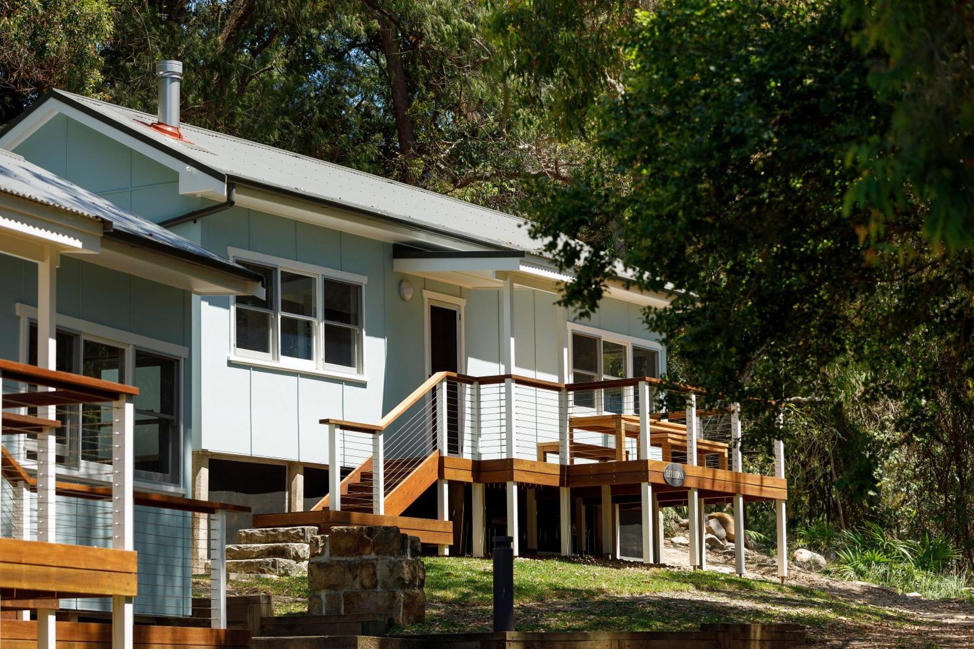Currawong Beach Cottages Great Mackerel Beach Exterior photo